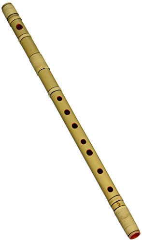 Amazon.co.jp: 大岡紫水 篠笛 民謡笛(洋音階) 籐半重巻 7穴 7本