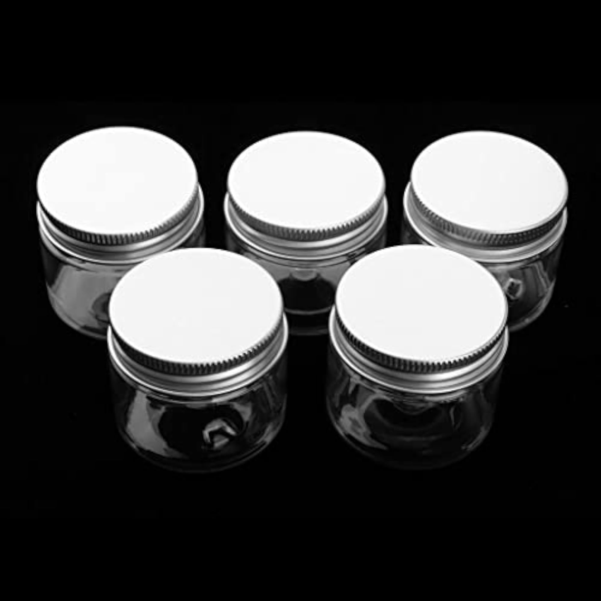 Pro Cosmetic Container Makeup Cream Jars Clear 50ml