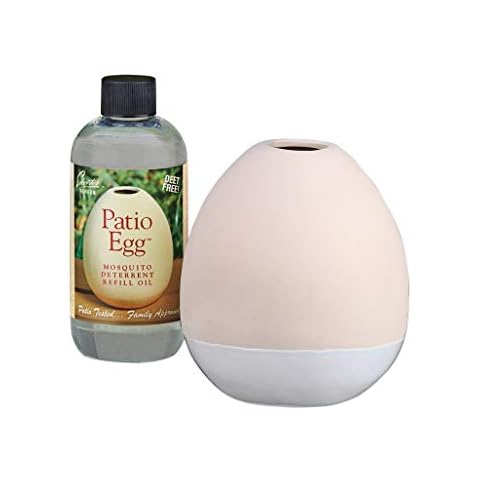 Skeeter Screen Patio Egg Insect Deterrent Diffuser for Mosquitoes 4 oz. Cover