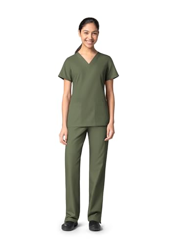 Image of Maevn Women's Half Elastic Medical Scrub Pant
