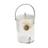 Robinet pratique : dotée d'un robinet à presser, cette bouilloire permet de verser et de distribuer facilement les boissons à la main, éliminant ainsi les tracas de verser et de déverser.