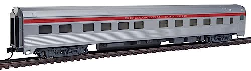 85' Budd 10-6 Sleeper - Ready to Run -- Southern Pacific (silver, red)
