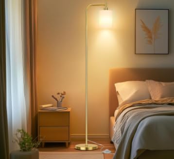 Rosnek Stehlampe Wohnzimmer mit Fernbedienung, Stehlampe Dimmbar mit...