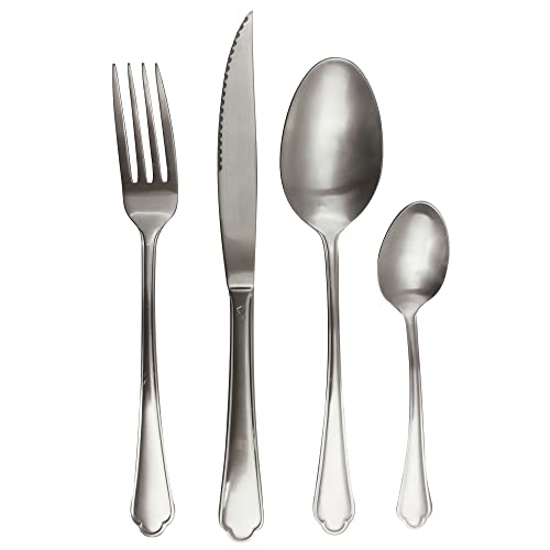 BERGNER Set 16pcs cuberteria Acero Inoxidable Masterpro Gravity, Aprox. 21 cms