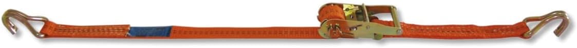 Beta 81810004 Model 8181 35-MT4 Ratchet Tie Down with Single Hook, LC 1000 kg, High-tenacity, Polyester Belt, 1000 kg, 35 mm x 4 m Size