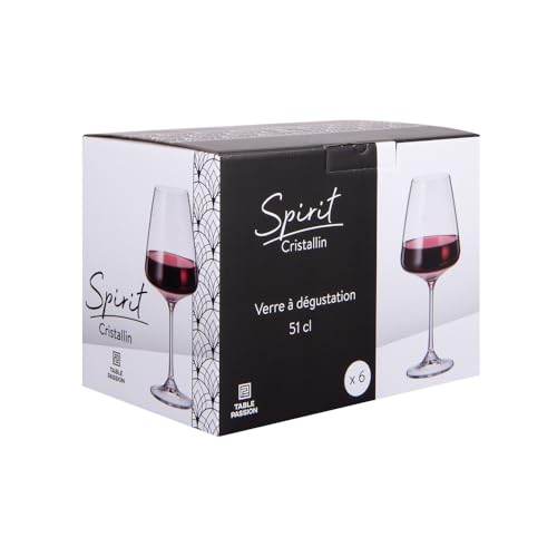 Verres à pied Spirit Table Passion 51 cl | Set de vaisselle de table