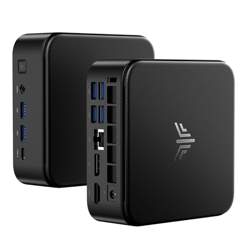 KAMRUI E3B Mini PC with AMD Ryzen 5 7430U (Beat 5500U, up to 4.3GHz), 8GB DDR4 RAM 512GB M.2 SSD Mini Computer, Mini Gaming PC with USB Type-C Supports Triple 4K Display, WiFi 6, BT 5.2