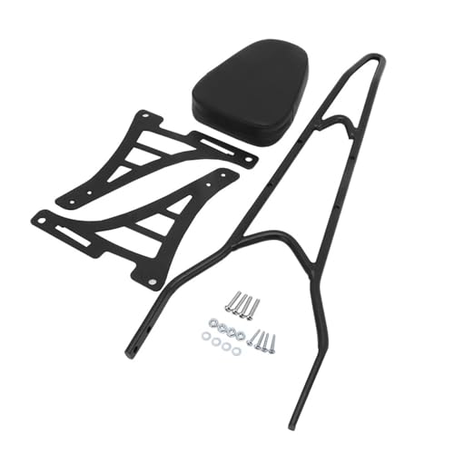 Sissy bar amovible de qualité supérieure avec coussinet de dossier noir pour Sportster XL