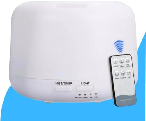 Umidificador de Ar Difusor de Ambiente 500 Ml Aromas Óleo Essenci...