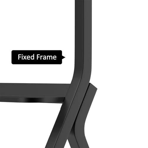 Image of Shiarffe Smart Board Stand for 55 inch- 86'' Interactive Whiteboard, Mobile Stand with Rolling Wheels for Smart Whiteboard, Fixed Frame