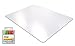 Produktbild Floortex Transparente Schreibtischunterlage mit Antirutschbeschichtung - extrem stabil und hitzebeständig - Schreibunterlage 61 x 48 cm aus Polycarbonat + GRATIS 4 Textmarker