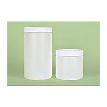 1159K79 Natural HDPE Straight Sided Jar with F-217 Lined Cap, 32oz Capacity