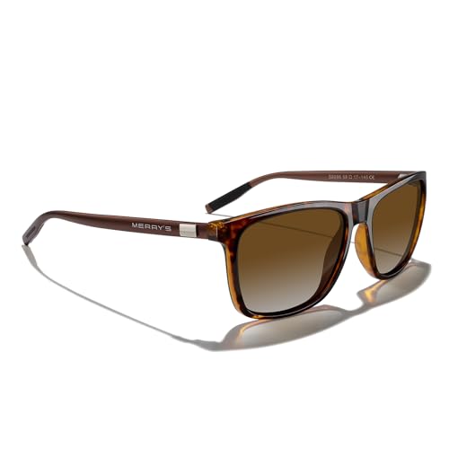 Image of MERRY'S Unisex Polarized Aluminum Sunglasses Vintage Sun Glasses For Men /Women S8286