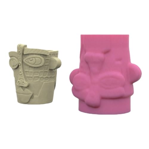 Creative Merman Tail Planter Casting Silicone Mould for Handmade Cement Pots