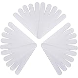 Teemico 30 Pcs Disposable Self-adhesive Collar Sweat Pads Neck Sweat Protector Neck Liner Pads Ring Around Collar for Women Men Invisible Protection Hats Liner Caps Against Collar Sweatay, Invisible Protection Hats Liner Caps Against Collar Sweat Pads