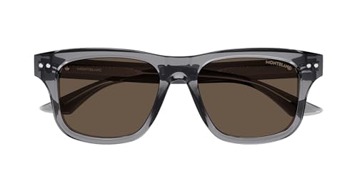 Montblanc Men's Mb0319s Sunglass Man Recycled Acetate Sunglasses, Multi-Colour, Colourful, Einheitsgröße2