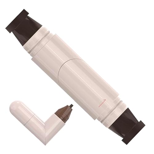 Sello De Delineador De Ojos -lápiz De Revestimiento De Ojos, Plantilla De Ojos Sin Manchas | Permanez De Maquillaje De Doble Cara De Larga Duración Para Modelado De Cejas, Aplicación De Ala Rápid