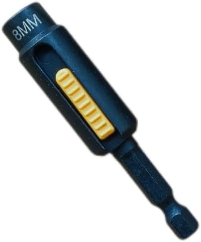 #DT7430-QZ Impact Cleanable Magnetic Nut Driver/Socket 8mm #DT7430 New Replacement Parts Compatible with DeWalt