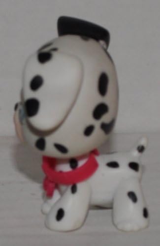 Dalmatian #44 (Blue Eyes) - Littlest Pet Shop (Retired) Collector Toy - LPS Collectible Replacement Figure - Loose (OOP Out of Package & Print)