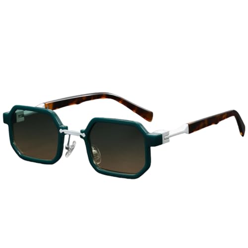 Lunettes de soleil rétro vintage petite monture noire pour look été mixte
