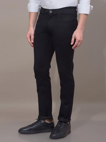 Image of Crimsoune Club Men's Black Jeans