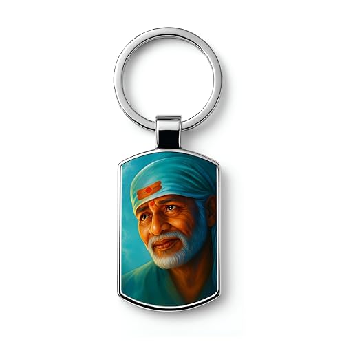 Image of Premium Printed Metal Keychain for Men & Women | High-Definition Artwork Print | Durable Key Ring for Car, Bike, Home & Office Keys | Stylish Decorative Key Holder Gift