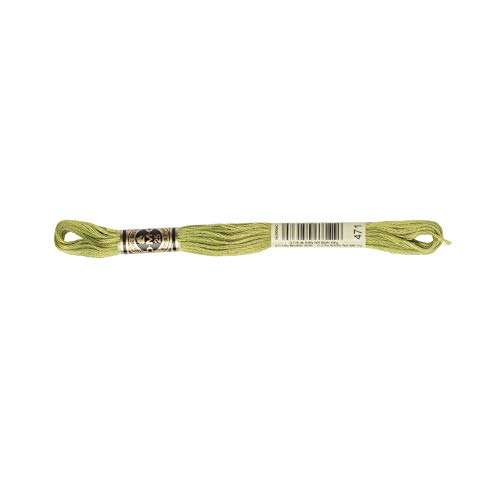Image of DMC 6-Strand Embroidery Cotton Floss, Very Light Avocado Green