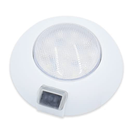 T. H. Marine Led-51829-Dp Led Surface Mount Dome Light Dome Light W/Switch 4Â€ Dia 6 Red / 9 White Led Combination #TOP1