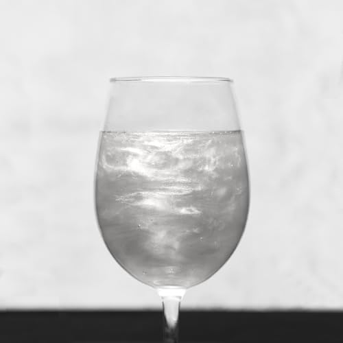 Luster Dust - Silver Pearl (4g 1x Jar) | Edible Vegan Dust & Paint for Cake Decorating, Ice Cream, Desserts, Cocktails and Beverages by Bakell