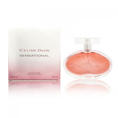 CELINE DION SENSATIONAL by Celine Dion EDT SPRAY 3.4 OZ for WOMEN