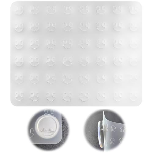 EsiFare【Lサイズ】痛バッグシート a3 痛バ デコレーション 推し活 33.5cm×27cm (54-58mmのバッジを48個収納) 推し活グッズ イベント ライブ ギフト プレゼント 半透明 PVC 缶バッジ 収納 展示のサムネイル