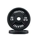 HulkFit 2-inch Olympic Steel Plate, 35lb Single