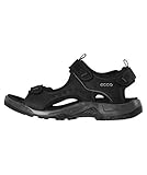 Material de la suela: Goma ECCO Andes II M Sandal, Sandalias de Senderismo Hombre, Black, 49 EU