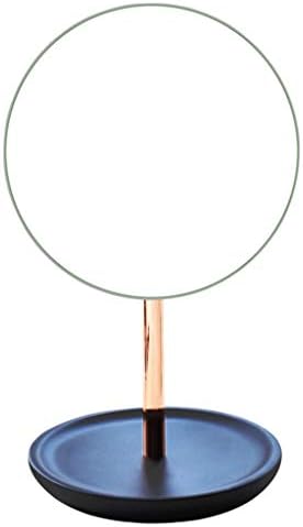 Cosmetic Mirror with Stand, Adjustable Stand Tabletop Mirrors Travel Compact Free Standing Mirror Frameless Makeup Mirrors Makeup Mirror