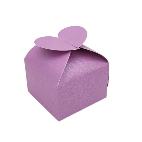 GLDFW 20/30/50 piezas de caja de regalo colorida con forma de corazón de amor, regalo de boda, caja de embalaje de chocolate, suministros de fiesta de cumpleaños