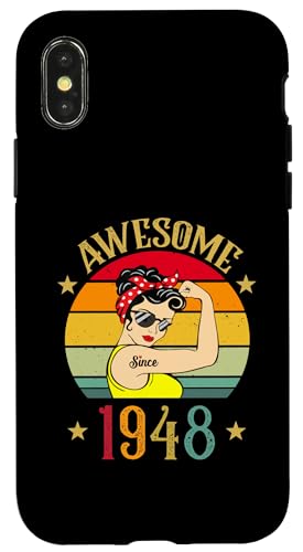 ���B���e�[�W 1948 �a�����V���c ���f�B�[�X 78�� ���g�� 1948 �X�}�z�P�[�X iPhone X/XS �p