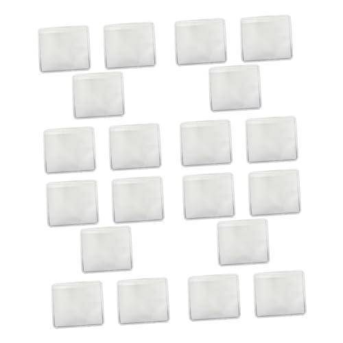 TOPPERFUN 200個粘着式ネックレスチェーン収納ポケット 軽量耐久 製 ジュエリーカード用透明ポーチ ネックレスやアクセサリー保管に