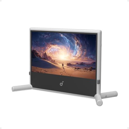 Image of Soundcore Nebula 120-Inch Silent Inflatable Theater Screen with Air-Tight Design for Zero Noise, Battery-Powered Pump, Wind-Resistant Structure, Anti-Wrinkle Material for Sharp Image Quality