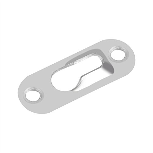 Image of 40 Pieces Single Keyhole Picture Hanger,Metal Keyhole Frame Hangers Keyhole Hanging Fasteners Brackets for Mirror Picture Frame Cabinet