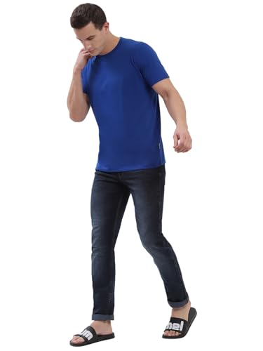 Image of hummel Cam Men's Cotton Round Neck Half Sleeve T-Shirt