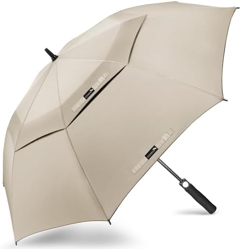 ZOMAKE Regenschirm Groß Sturmfest XL/XXL - Großer Golf-Regenschirm, Windsicher & Stabil, Automatik Großer Schirm, Herren & Damen, 2 Personen, Outdoor & Reise