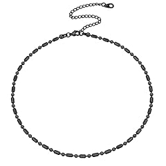 03.Beaded Choker-Black