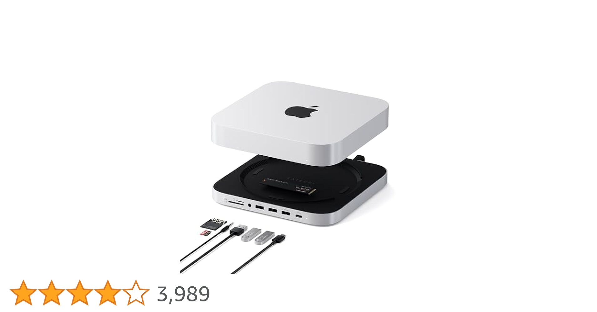 Amazon.co.jp: Satechi USB-C Stand Hub NVMe/SATA SSD Slot