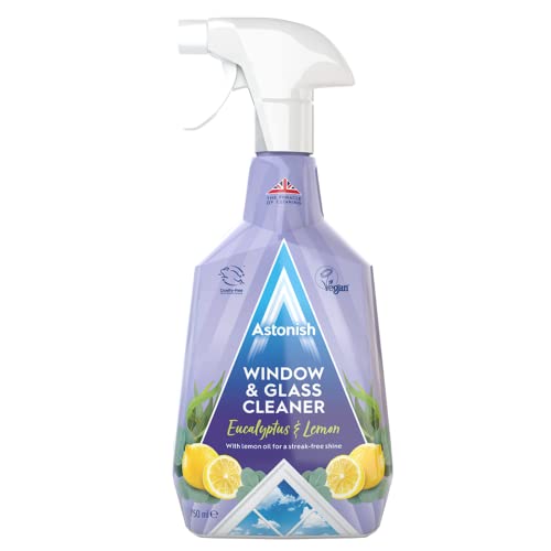 Preisvergleich Produktbild Astonish Fenster- und Glasreiniger, Eukalyptus und Zitrone, 750 ml