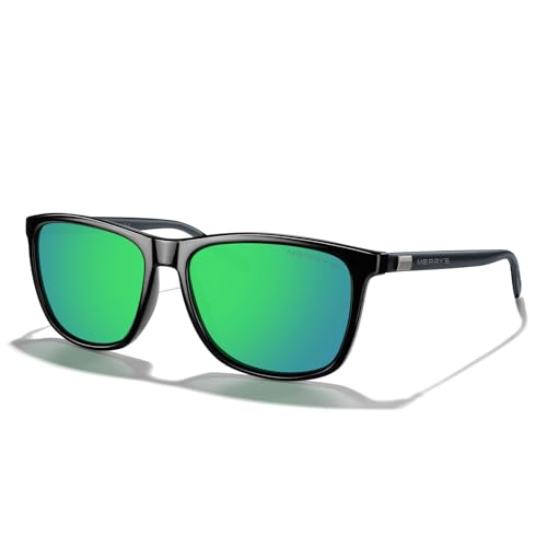 Image of MERRY'S Unisex Polarized Aluminum Sunglasses Vintage Sun Glasses For Men /Women S8286