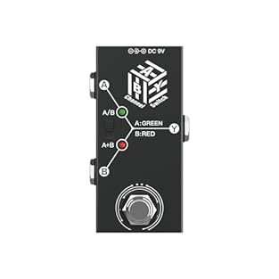 【Two-Way Transmission】: The ABY Single Block Effect Pedal Line Selector Guitar Effect Pedal supports two-way transmission, allowing for a more versatile and dynamic sound. This feature enables musicians to experiment with a wider range of sound effec...