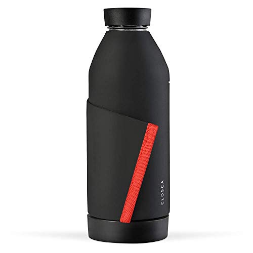 Closca Bottle (Black/Coral)