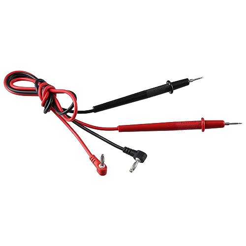 Image of 2Pair Banana Plug Multimeter Probe Test Lead Cable, Electrical Test Lead Probe Cable Connector, 1000V, 0.6M Long(Black,Red)