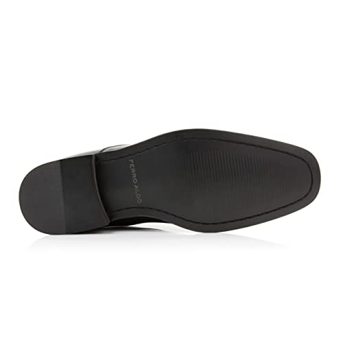 Image of Ferro Aldo Men's Classic Cap Toe Oxford Dress Shoe Collection | Perfect for Formal, Business, and Wedding Attire