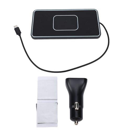 Almohadilla de carga inalámbrica para coche Sxhlseller con imán RGB y potencia de 20W 6